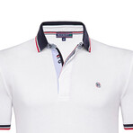 Capri Short Sleeve Polo Shirt // White (3XL)