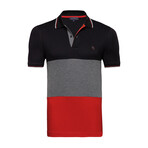 Hamburg Short Sleeve Polo Shirt // Black (L)