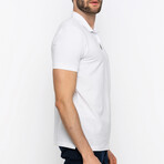Amsterdam Short Sleeve Polo Shirt // White (M)