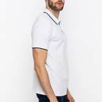 Belize Short Sleeve Polo Shirt // White (S)