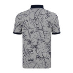 Genova Short Sleeve Polo Shirt // Gray Melange (L)