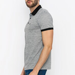 Oscar Short Sleeve Polo Shirt // Gray (L)