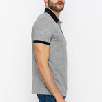 Oscar Short Sleeve Polo Shirt // Gray (2XL)
