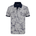 Genova Short Sleeve Polo Shirt // Gray Melange (2XL)
