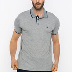 Ansan Short Sleeve Polo Shirt // Gray Melange (2XL)