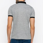 Oscar Short Sleeve Polo Shirt // Gray (L)