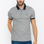 Oscar Short Sleeve Polo Shirt // Gray (XS)