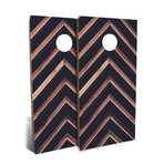 Country Living Rustic Angled // 4' x 2' Cornhole Board Set