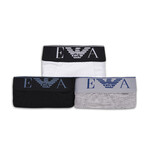 Low Rise Boxers II // Pack of 3 // Black + White + Gray (M)