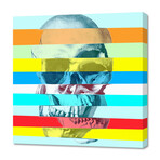 Glitch Skull (12"H x 12"W x 0.75"D)