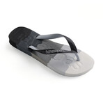 Top Logomania Multicolor Sandal // Gradient Black (US: 8)