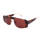 Men's SF267S-723 Rectangular Sunglasses // Gold + Tortoise
