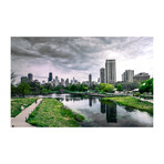 CHICAGO CITY VIEW (Black Frame)