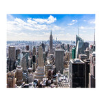 NEW YORK CITY SKYLINE (Black Frame)