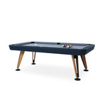 Diagonal Indoor Pool Table // 8ft. (White)