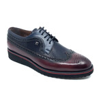 Tom Classic Shoes // Bordeaux + Navy (Euro: 41)