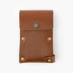 Leather Dugout // Rivet // Brown