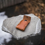 Leather Dugout // Rivet // Brown