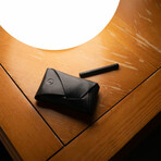 Leather Dugout // Origami // Black