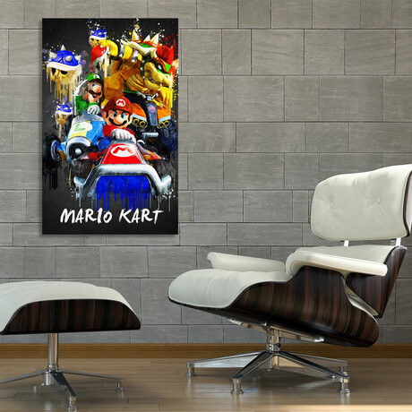 Mario Kart (12"H x 8"W x 0.75"D)