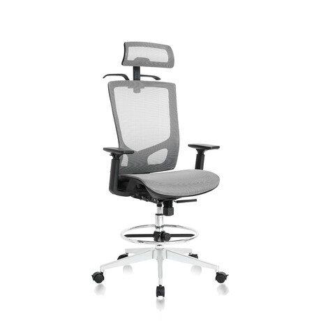 Nouhaus Ergonomic Office Chair // ErgoDraft (Grey)