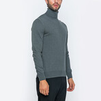 Shea Turtleneck Sweater // Anthracite (L)