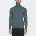 Shea Turtleneck Sweater // Anthracite (XL)