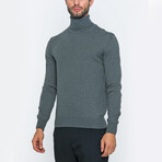 Shea Turtleneck Sweater // Anthracite (2XL)
