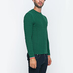 Domini Knit Pullover Sweater // Green (XL)