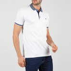 Dublin Short Sleeve Polo Shirt // White (M)