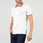 Lisbon Short Sleeve Polo Shirt // White (S)