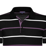 London Short Sleeve Polo Shirt // Black (2XL)