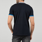 Marrakech Short Sleeve Polo Shirt // Navy (S)