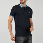 Marrakech Short Sleeve Polo Shirt // Navy (M)