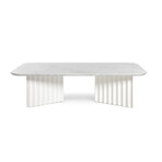 PLEC Table // Marble // Large (White Carrara)