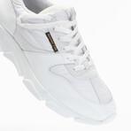 Ala Low Vitello Bomber Sneakers // White (Euro: 42)