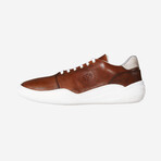 Salaria Low Sneakers // Brown Leather + White (Euro: 41)