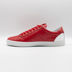 Open Low Vitello Sneakers // Red (Euro: 43)