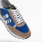 Touring Low Moon Sneakers // Blue + Beige (Euro: 43)