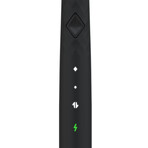 AquaSonic Pulse // Electric Toothbrush with Activated Charcoal Whitening Bristles (Midnight Black)