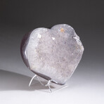 Genuine Quartz Crystal Heart
