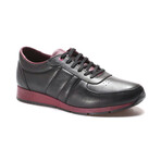 951MA555 Casual Shoes // Black + Claret Red (EU Size 40)