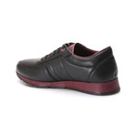 951MA555 Casual Shoes // Black + Claret Red (EU Size 40)