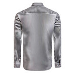 Giovani Shirt // Black + White (XL)