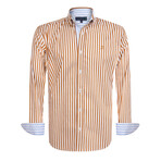 Giovani Shirt // Brown + White (XL)