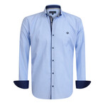 Cammeo Shirt // Blue + Marine (XL)