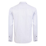 Cammeo Shirt // White + Black (XL)