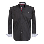 Brando Shirt // Black + Gray (XL)