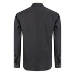 Brando Shirt // Black + Gray (S)