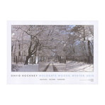 David Hockney // Woldgate Woods // Winter // 2010 Offset Lithograph